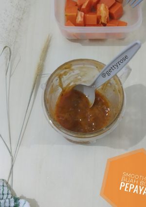 Foto resep Smoothie Buah Biji Pepaya