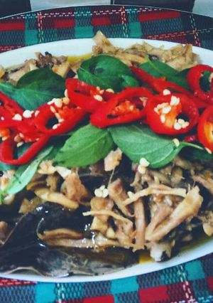 Foto resep Ayam suwir sambel ijo praktis