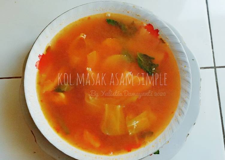 ⁹⁷ Sayur kol masak asam