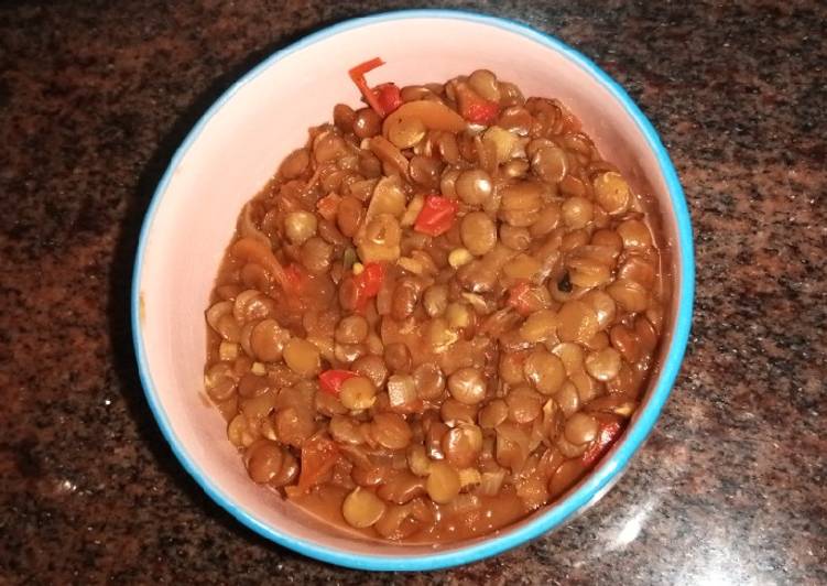 Recipe of Homemade Creamy lentils