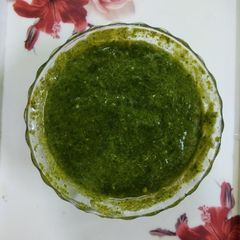 A picture of Coriander Garlic Chutney.