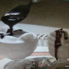 A picture of Vanilla Ice cream.