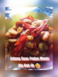 Foto resep Udang Saus Pedas Manis