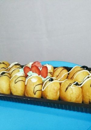 Foto resep Donat Bomboloni tanpa Kentang- cocok untuk jualan