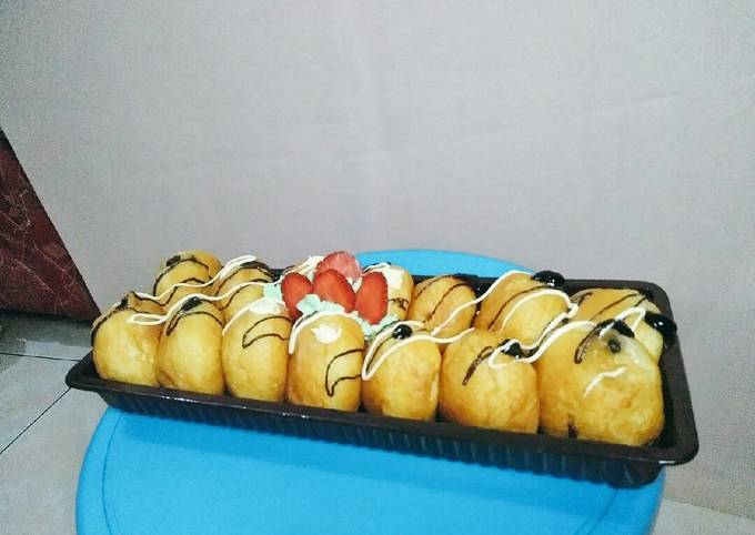 Donat Bomboloni tanpa Kentang- cocok untuk jualan