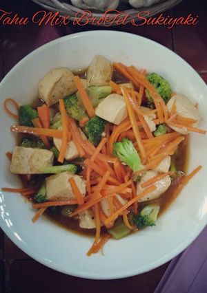 Foto resep Tahu Mix BroTel Sukiyaki