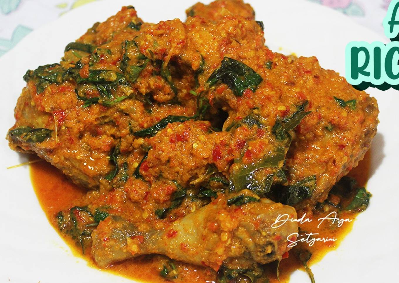 Ayam Rica-Rica Kemangi Pedas
