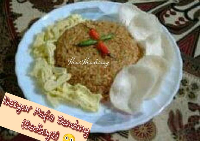 Resep Nasi Goreng Mafia Bandung(badboyz)😲 oleh Dapua Uni Heni - Cookpad