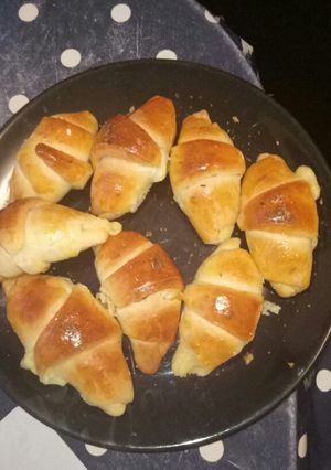 صورة لوصفة كرواسون بالجبن