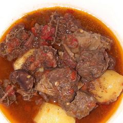 A picture of Offals pepper soup.