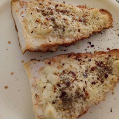 A picture of Cheese garlic bread.