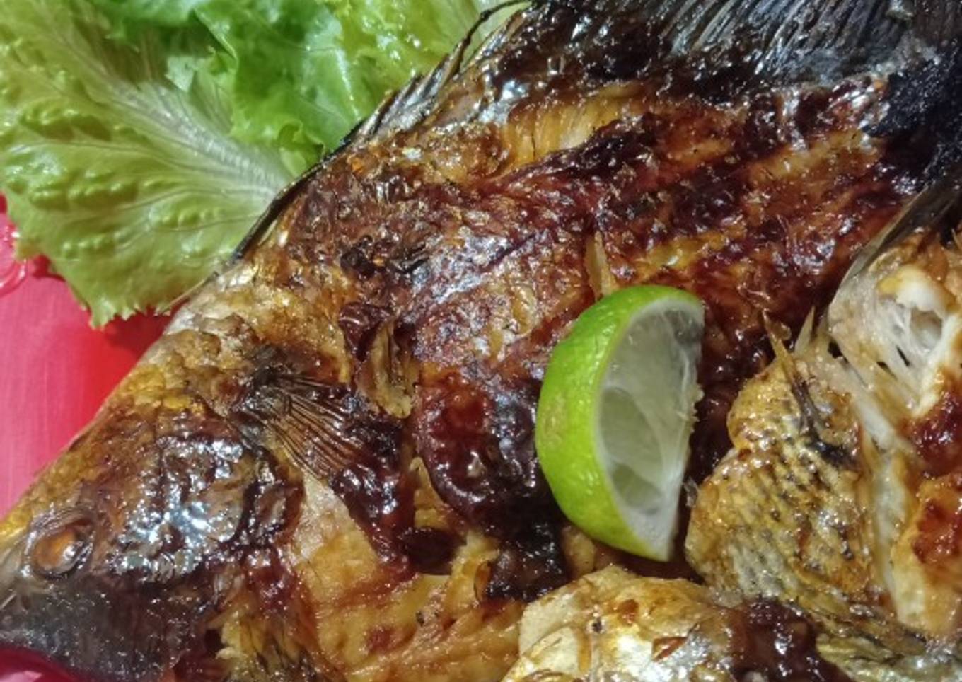 Ikan Bakar Teflon Bumbu Kecap