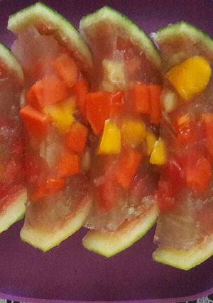 Foto resep Puding Buah