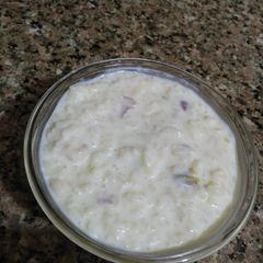 A picture of चावल की खीर.