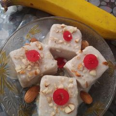A picture of Banana icecream.