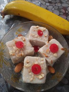 A picture of Banana icecream.