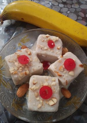 A picture of Banana icecream.
