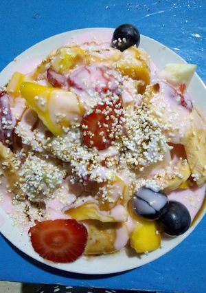Una foto de Ensalada de frutas
