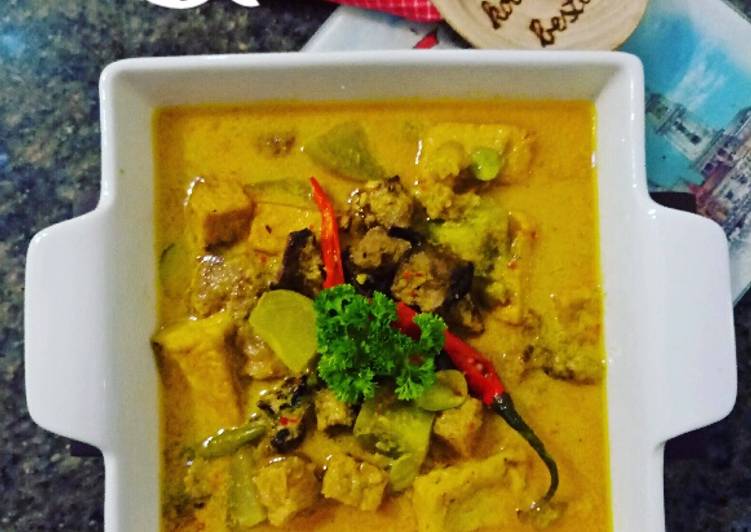 Cara Membuat Mangut Daging, Anti Gagal