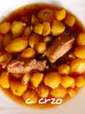 Patatas minis con costillas