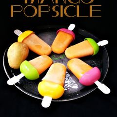 A picture of Mango popsicle.