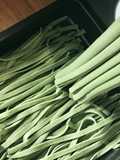 💚 Mì Dẹp Tagliatelle Tươi Với Tảo Spirulina (Bằng Máy Philips)