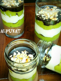 Foto resep Puding Alpukat