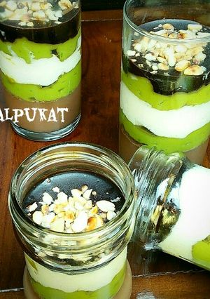 Foto resep Puding Alpukat