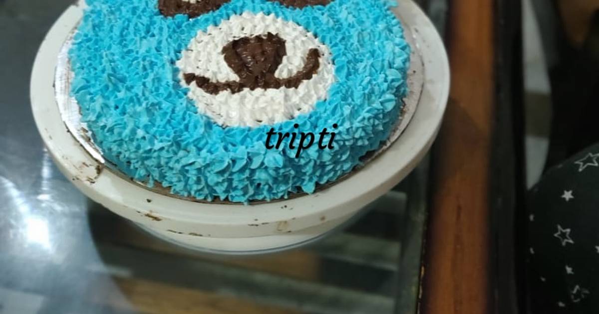 Teddy Bear Cake Recipe By Tripti Gautam Cookpad