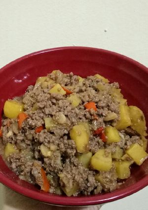 Foto resep Tumis pedas daging sapi giling