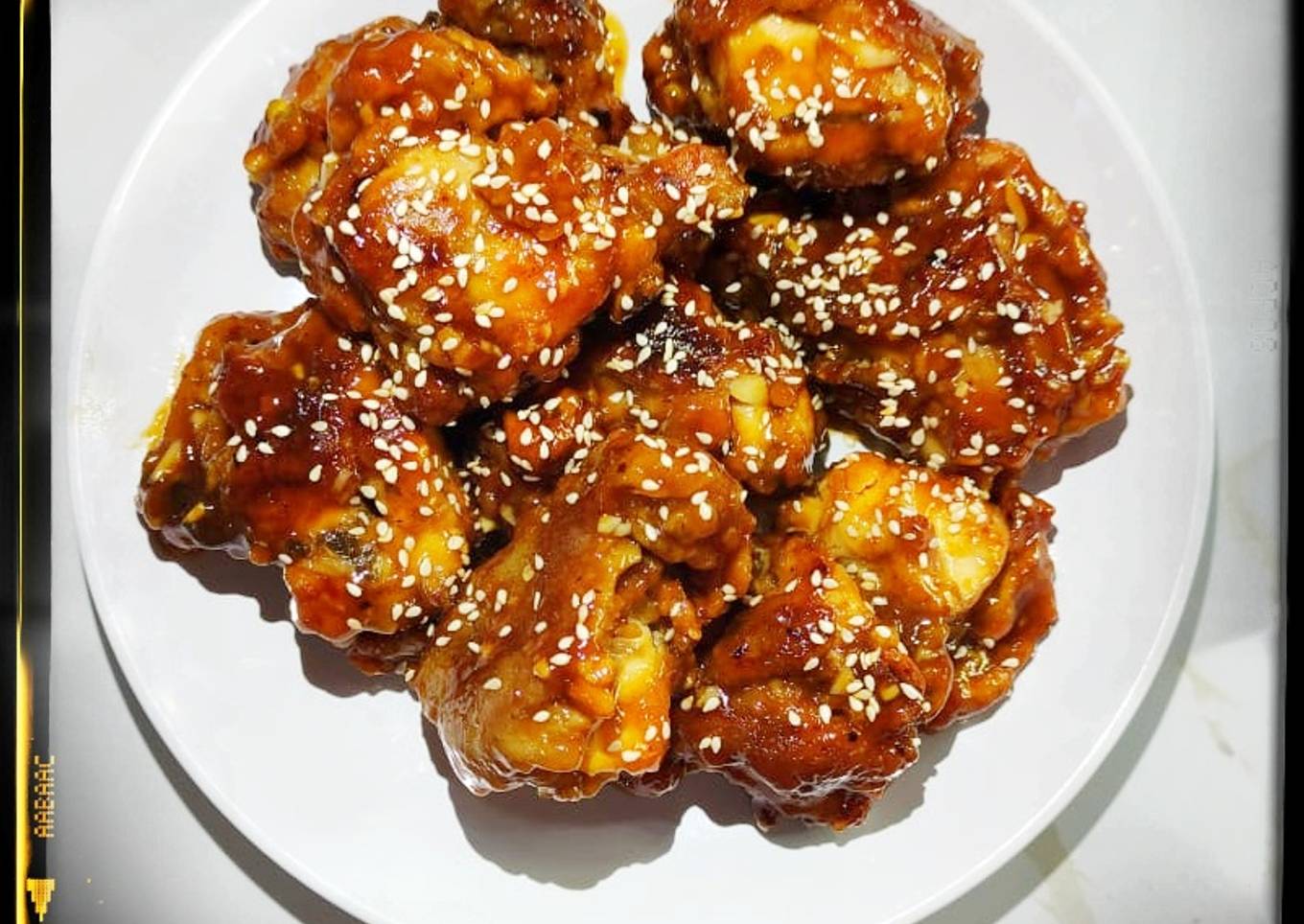 Ayam Goreng Drakor || ala ayam madu korea