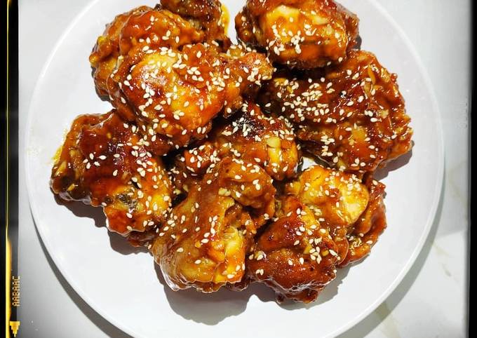 Ayam Goreng Drakor || ala ayam madu korea