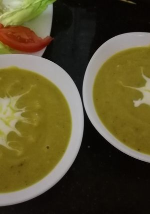 صورة لوصفة حساء الخضار