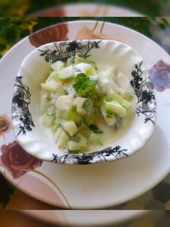 A picture of Cucumber Raita Recipe.