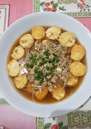 Foto resep #2 Tumis Tofu Jamur Enoki