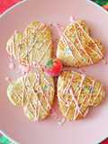 Hot cakes de corazón 💗
