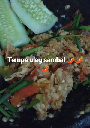 Foto resep Sambal tempe / tempe geprek / tempe uleg