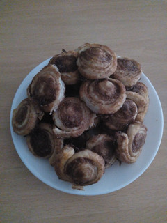 Una foto de Rollitos de hojaldre