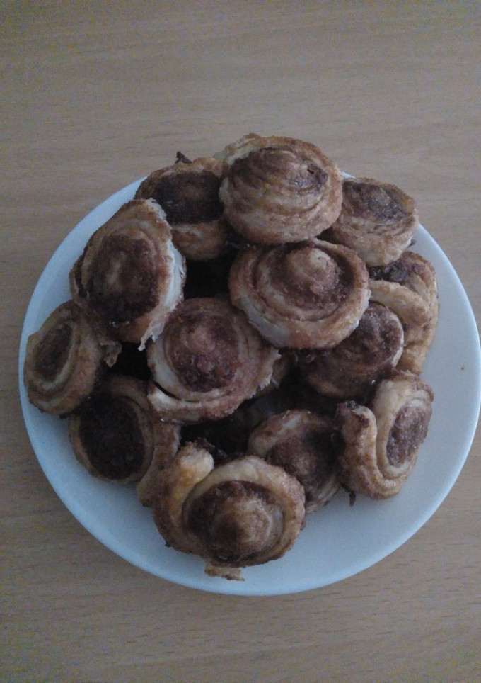Una foto de Rollitos de hojaldre