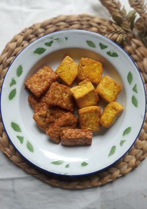 Foto resep Tahu Tempe Goreng Mudah