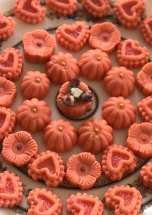 A picture of Rose barfi.