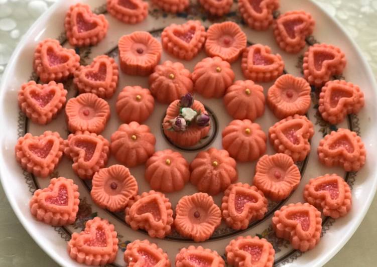 Recipe of Homemade Rose barfi