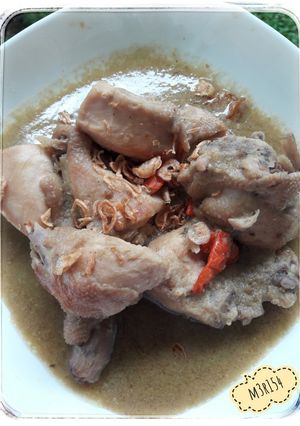 Foto resep 48. Opor ayam no santan