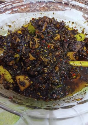 Foto resep Cumi Hitam Pedas