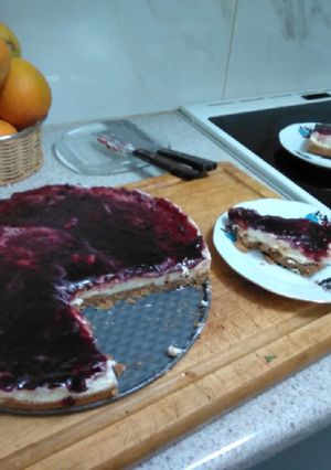 Φωτογραφία της συνταγής Το cheesecake της τεμπέλας 🍰