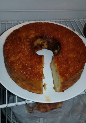 Una foto de Budín de pan