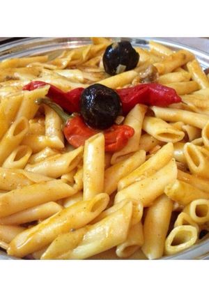 صورة لوصفة مكرونة بالطماطم