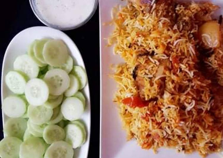 Chicken biryani 😍