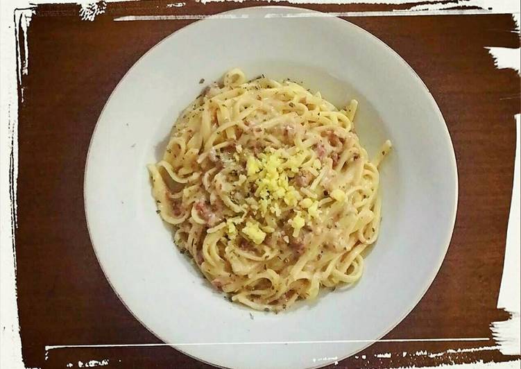Cara Gampang Membuat Fettucini Carbonara yang Bikin Ngiler