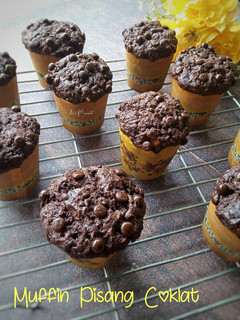 Foto resep Muffin Pisang Coklat